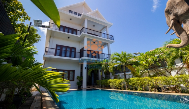 Boutique for Rent with Pool in Siem Reap-Sala kamreuk