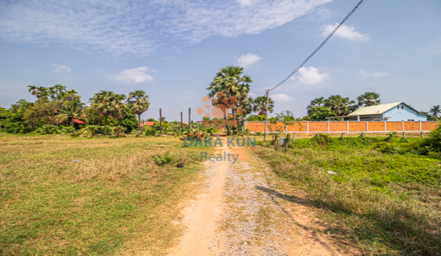 Land for Sale Behind Borey SR in Krong Siem Reap