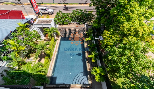 Boutique for Rent with Pool in Siem Reap-Sala kamreuk