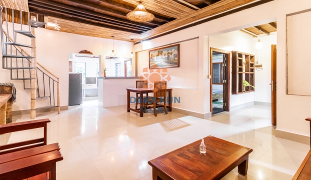 Wooden House for Rent in Siem Reap-Sala Kamreuk