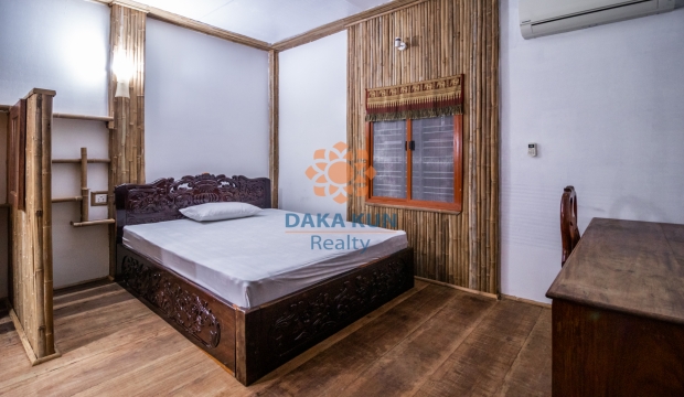 Wooden House for Rent in Siem Reap-Sala Kamreuk