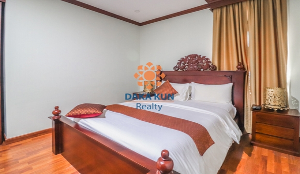 2 Bedroom Apartment for Rent with Pool and Gym in Siem Reap-Slor Kram