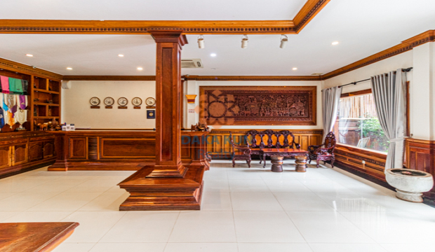 30 rooms Hotel for Rent in Krong Siem Reap-Wat Bo area