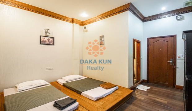 30 rooms Hotel for Rent in Krong Siem Reap-Wat Bo area