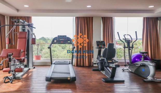 1 Bedroom Apartment for rent with Pool and Gym in Siem Reap-Slor Kram