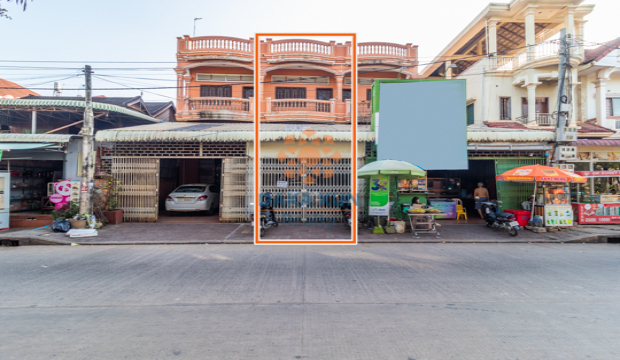 Shophouse for Rent in Krong Siem Reap-near Wat Bo