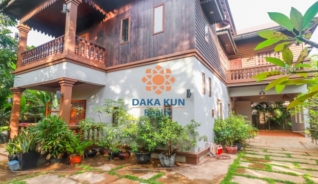 3 Bedrooms Wooden House for Rent in Siem Reap