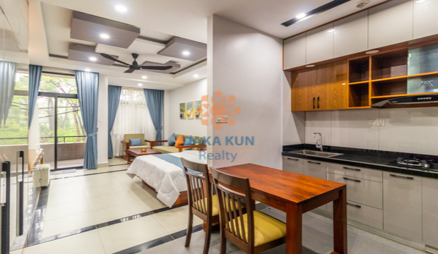 Studio Apartment for Rent in Krong Siem Reap-Svay Dangkum