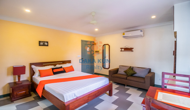 Studio Apartment for Rent in Krong Siem Reap-Sala Kamreuk