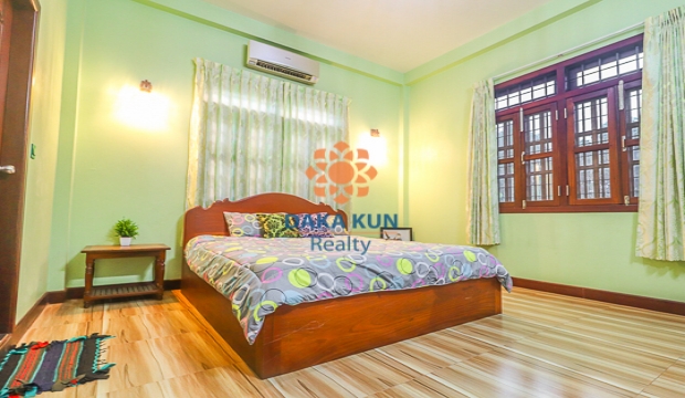 4 Bedrooms House for Rent with Swimming Pool in Siem Reap-Sala Kamruek