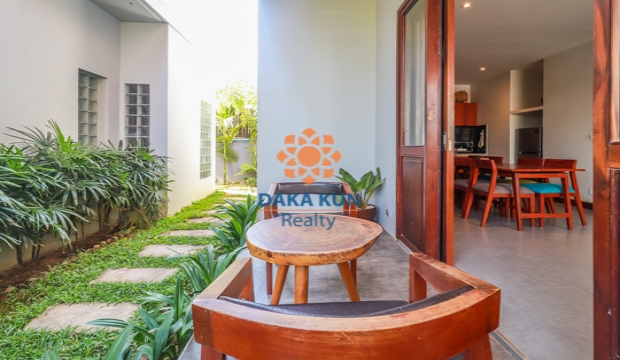 3 Bedrooms Wooden House for Rent with Swimming Pool in Siem Reap