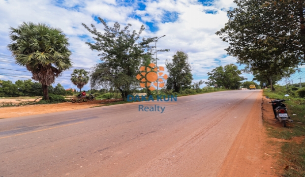 Land for Sale on National road 6, Siem Reap city