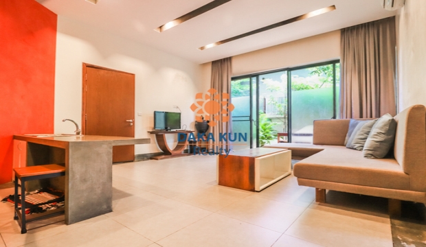 2 Bedrooms Apartment for Rent with Pool and Garden in Siem Reap