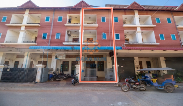 flat house for Sale in Siem Reap city-Sla Kram