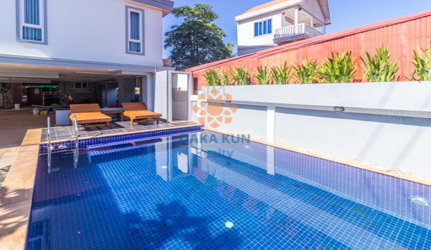 2 Bedrooms Apartment for Rent with Pool in Krong Siem Reap