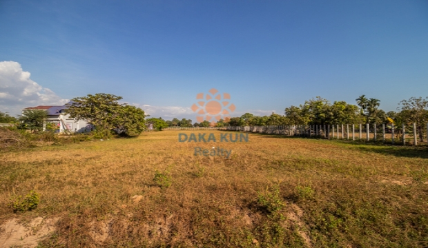 Land for Sale in Siem Reap city-Chreav