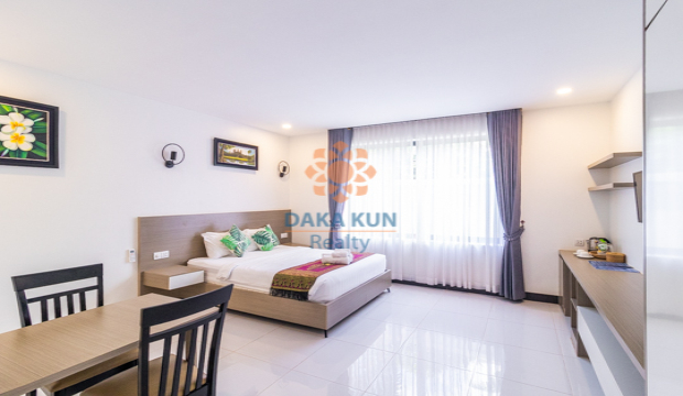 Studio Apartment for Rent in Krong Siem Reap-Svay Dangkum