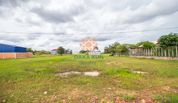 Land for Sale in Siem Reap city-Chreav