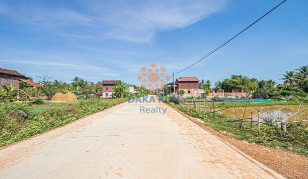 Land for Sale in Krong Siem Reap-Krabei Riel