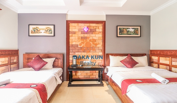 14 Room Guesthouse for Rent in Siem Reap