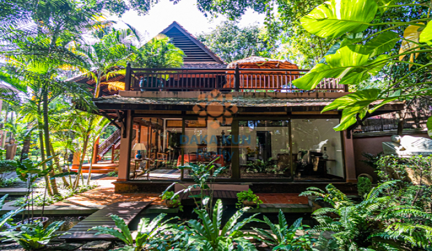 4 Bedrooms Modern Villa for Rent in Krong Siem Reap-Riveride