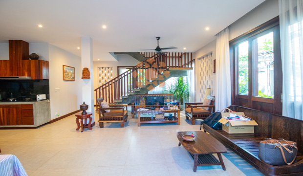 2 Bedroom House for Rent with Swimming Pool in Siem Reap-Sala Kamruek