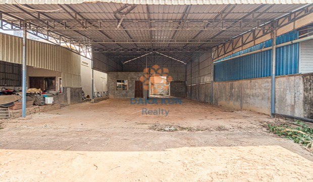 Warehouse for Rent in Krong Siem Reap-Chea Sim Road