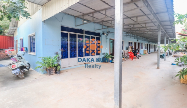 Urgent Sale Land​ and House​ in Siem Reap-Kouk Chak