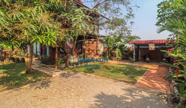 Wooden House for Sale in Siem Reap-Svay Dangkum