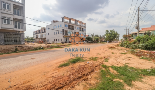 Flat House for Sale in Siem Reap-Tolaka Street