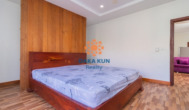 1 Bedroom Apartment for Rent in Siem Reap city-Sala Kamreuk