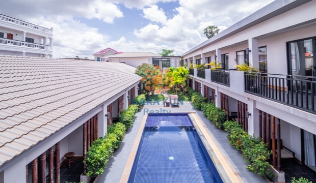 23 Bedrooms Hotel for Sale with Swimming Pool in Siem Reap