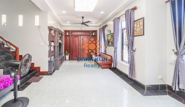 3 Bedrooms House for Rent near Phsar Leu, Siem reap