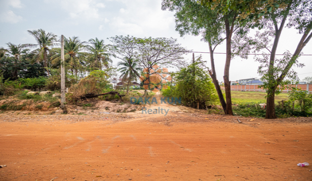 Land for Sale in Krong Siem Reap-near Sala Kamreuk Rd