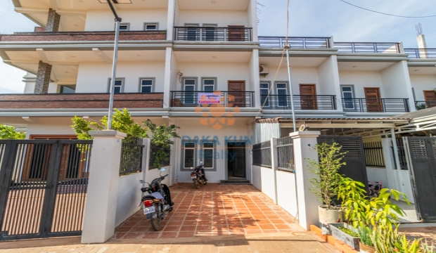 Flat House for Sale in Siem Reap-Svay Dangkum