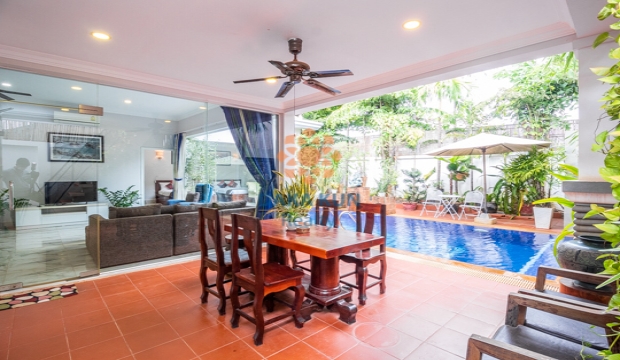 Villa for Rent with Swimming Pool in Siem Reap-Svay Dangkum