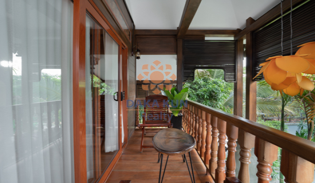 3 Bedrooms Wooden House for rent in Sala Kamreuk-Siem Reap city