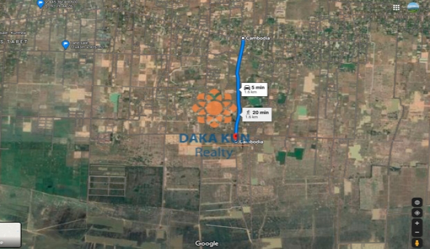 Urgent Sale Land on 15 meters Road in Siem Reap