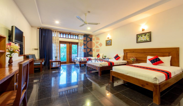 25 rooms Hotel for Rent in Krong Siem Reap