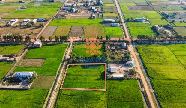 Land for Sale in Siem Reap city-Chreav