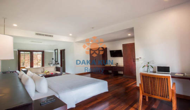 25 rooms Hotel for Rent in Krong Siem Reap-Sala Kamreuk