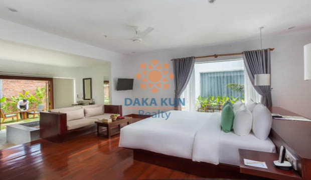 25 rooms Hotel for Rent in Krong Siem Reap-Sala Kamreuk