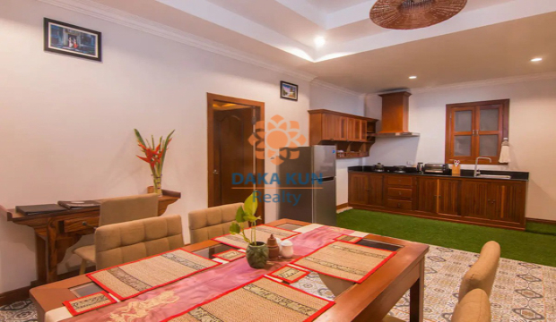 1 Bedroom Villa for Rent with Swimming Pool in Krong Siem Reap