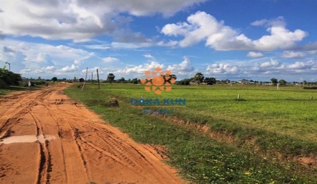 Urgent Sale Land on 15 meters Road in Siem Reap