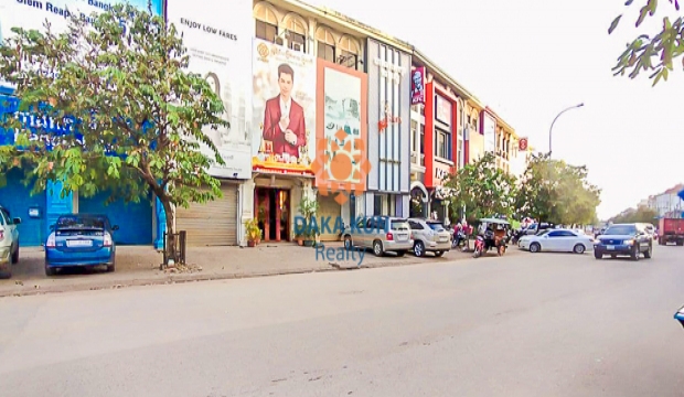 Shophouse for Rent on Sivutha Road, Siem Reap city