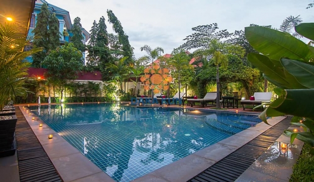 Boutique Hotel for Rent in Siem Reap-Sok San Road