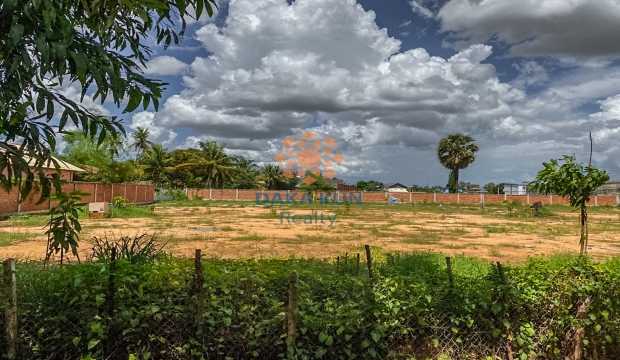 Urgent Sale Land at​ Khnar Market- Siem Reap