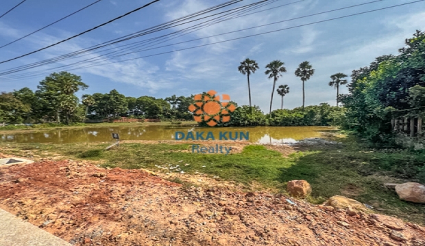 Land for Sale in Siem Reap city-Sala Kamreuk