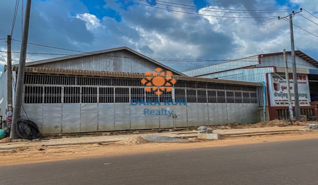 Warehouse for Rent in Siem Reap city-Sla Kram