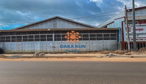 Warehouse for Rent in Siem Reap city-Sla Kram